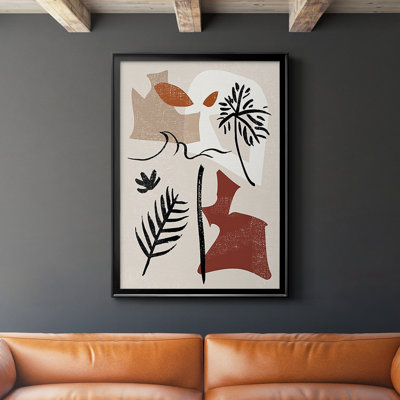 «Soft Palms VI», reproduction encadrée de qualité supérieure - Prêt à être accroché-2848216