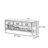 47.2in Retro style Shoe Storage Bench-108839407