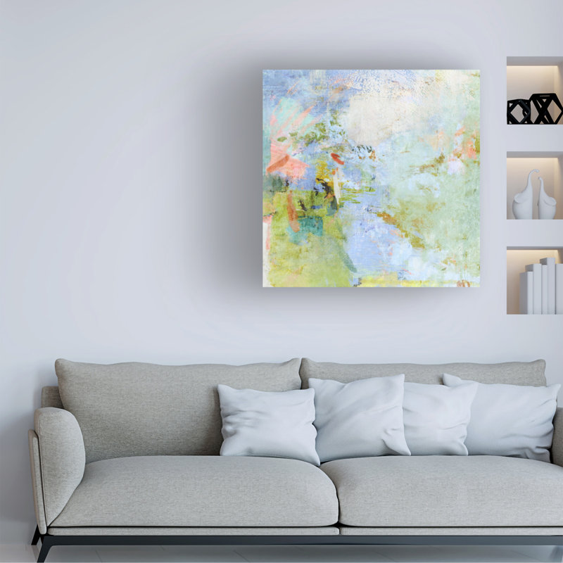 Art sur toile, folie bolivienne, Suzanne Nicoll, H 18 po x l 18 po