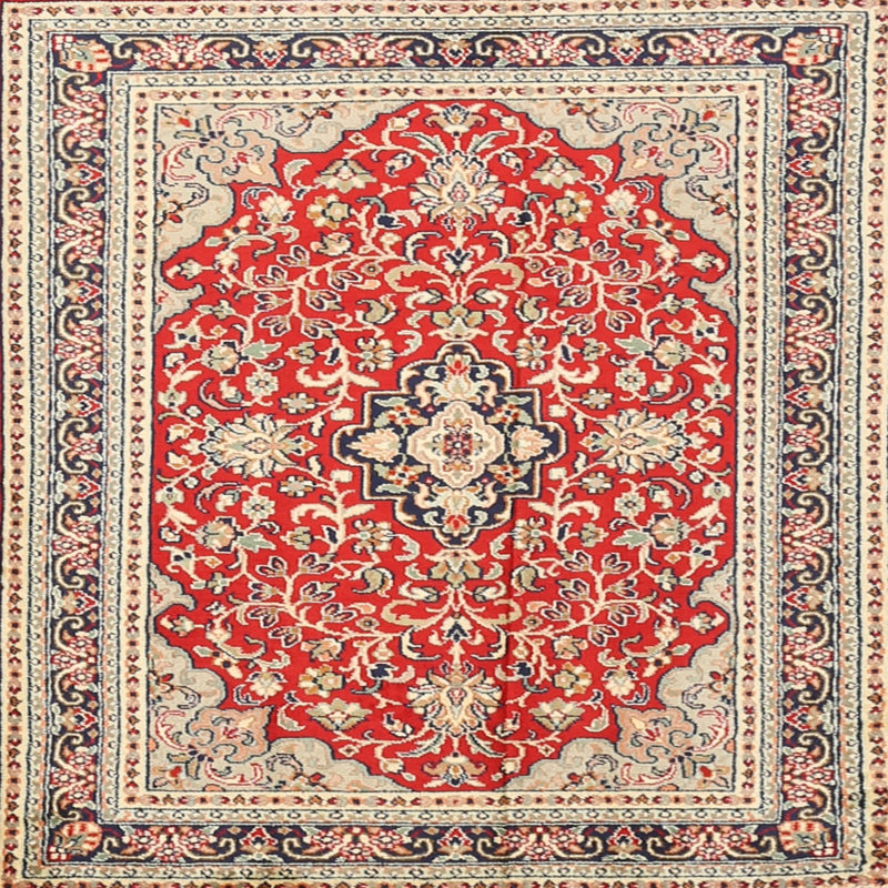 Ruairi Oriental Indoor Rug, Square 4'