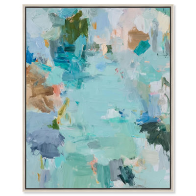 Impression sur toile «Layers of Feeling III» par Art Remedy