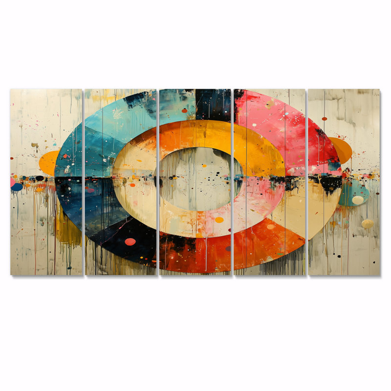 Oka - musique, art mural, toile traditionnelle, H 32 po x l 80 po, 5