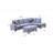 Right Chaise Sofa Set With Storage Ottoman