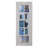 35" Distressed Windowpane Photo Collage Frame Wall Decor