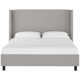 Tilly Upholstered Low Profile Platform Bed