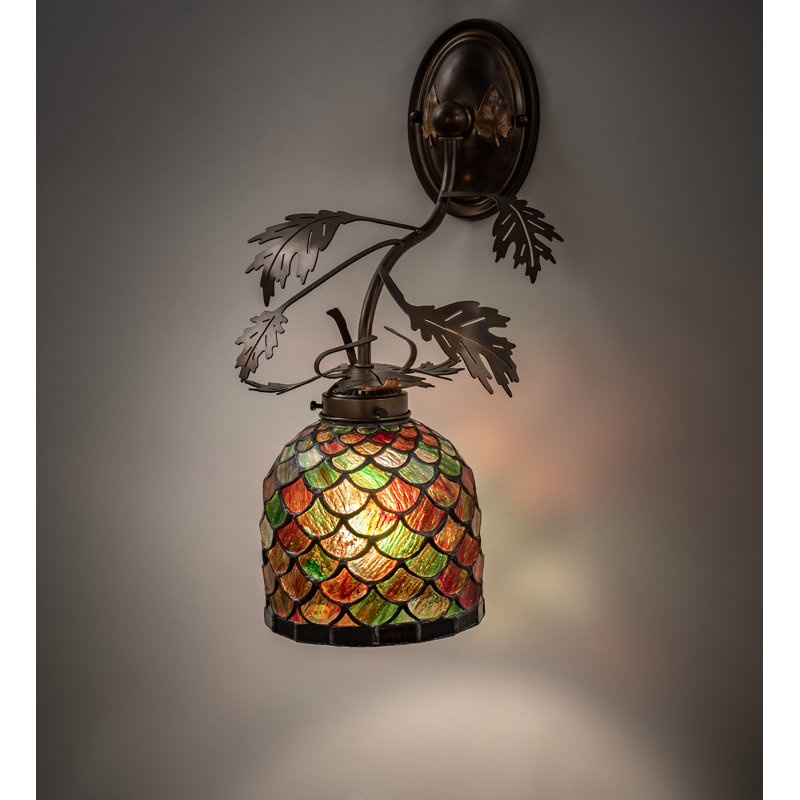Rustic Lodge 1 - Light Armed Sconce