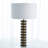 Marble Stack Lamp-Black