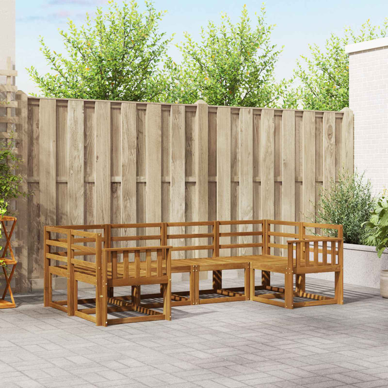 245cm Wide Patio Sectional Set