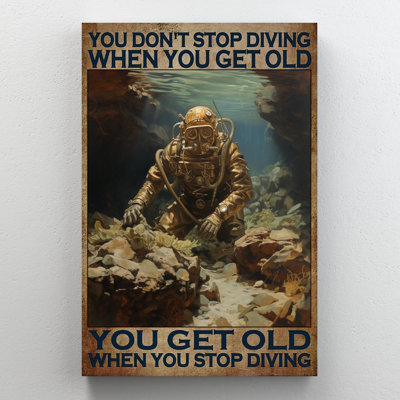 Lakeena " You Get Old When You Stop Diving "