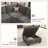 Anureet Modular U-Shaped Sectional with Storage Ottoman-378332568