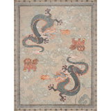 Classic Hand Knotted Oriental Area Rug