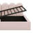 Twin Size Upholstered Daybed With Scallop-Shaped Guardrail And Storage, Velvet Sofa Bed, Metal Slatted Frame-1250556201
