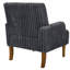 Chaises d'appoint rembourrées modernes et confortables avec tissu en velours côtelé, pieds en bois massif-1596532311-1596532308