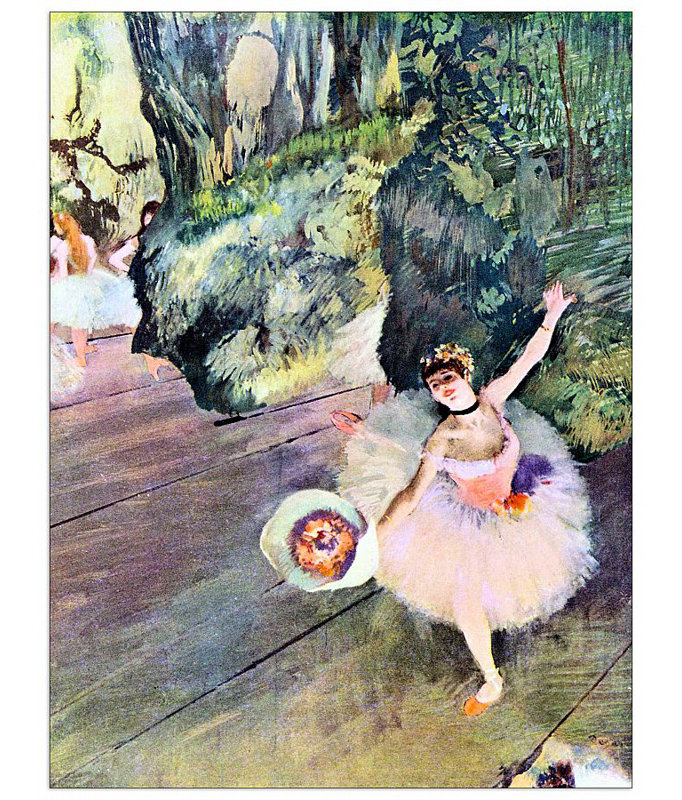 Edgar Degas - Wrapped Canvas Painting