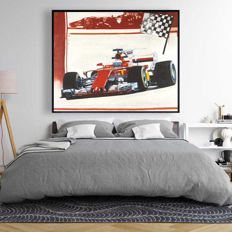 Motorsport Print On Canvas, H 48 po x l 60 po