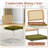 36" Square Glass Dining Set For 2, Cross-Leg Stainless Steel Base, Featuring 2 Cantilever Rattan Chairs In Mid-Century Modern Style-463581389-463581388