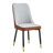 Faux Leather Upholstered Solid Back Side Chair-2058253085