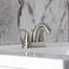 Robinet de salle de bain central à 4 poignées à 4 trous à fixation sur le comptoir avec robinet escamotable en plastique Kingston Brass Yosemite-13612061
