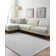 Diseree Rectangle Hand Loomed Natural Fibers/Polyester Area Rug in Ivory