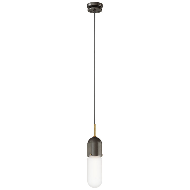Junio 1 - Light Pendant, Bronze/Brass, Frosted