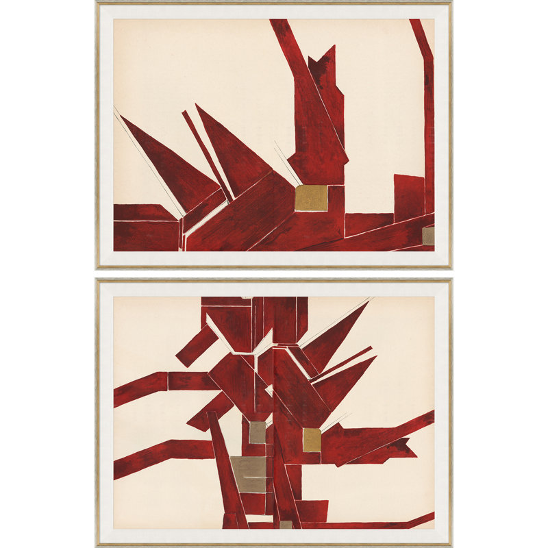 Machinations II & III Framed Graphic Art