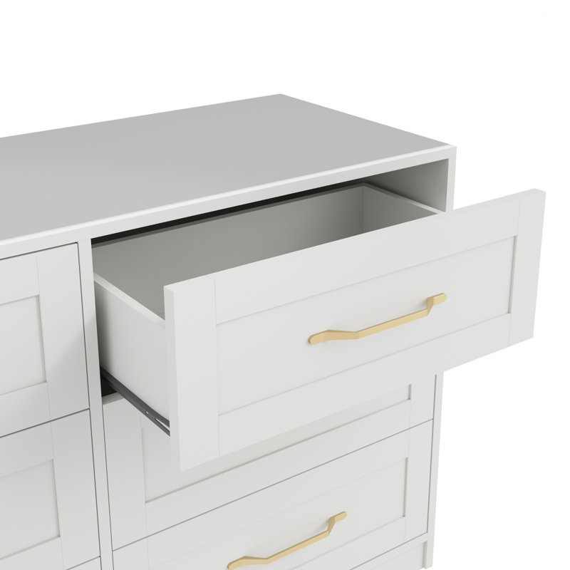 Aydon 6 Drawer White Chest