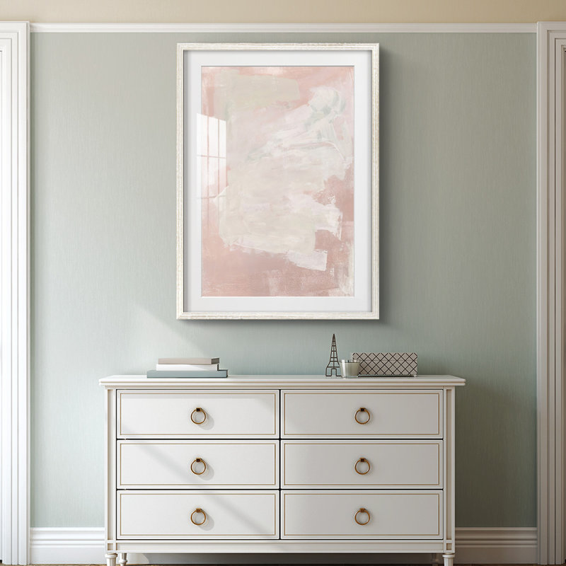 «Hazy Summer I», impression encadrée