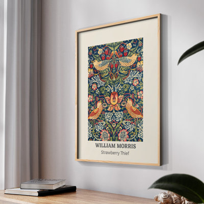 William Morris, reproduction d'art encadrée XC III