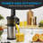 moRollio Cold Press Juicer; Powerful 200W Slow Masticating Juicer Machine