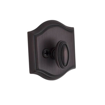 Traditional Arch Single Cylinder Patio Deadbolt