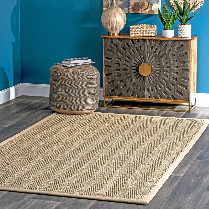 Tapis beige Elmirasol, Rectangle 4 pi x 6 pi