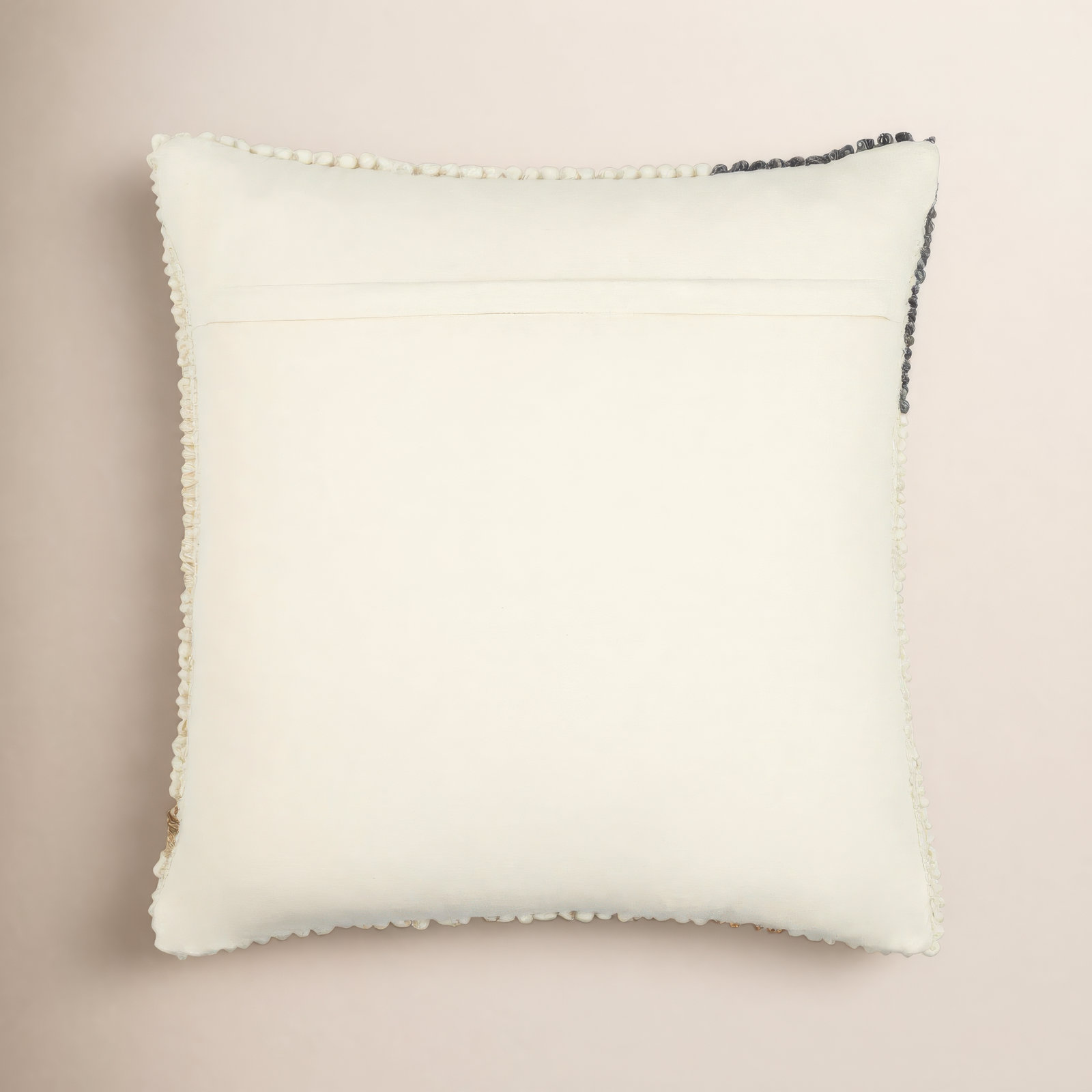 Sand Dunes Ombre Wool Throw Pillow, 18"H x 18"W, Polyester