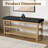 Elegant Rubberwood Frame Shoe Storage Bench-876445461