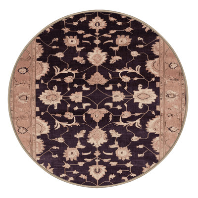 Machine Washable Overdyed Beige Area Rug