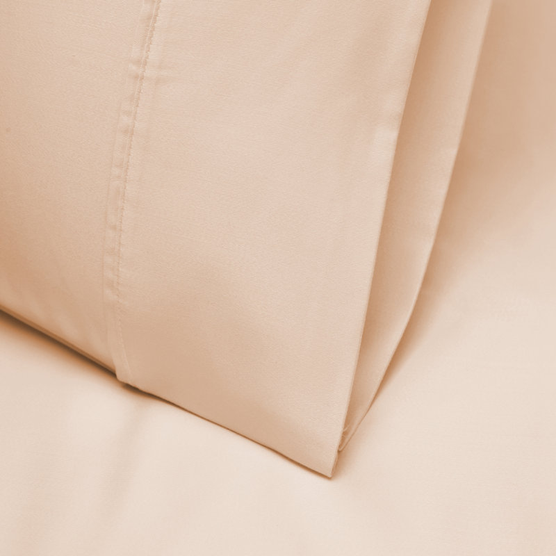 Larksville Tencel Polyester Blend 1000 Thread Count Sheet Set, Pink, Twin