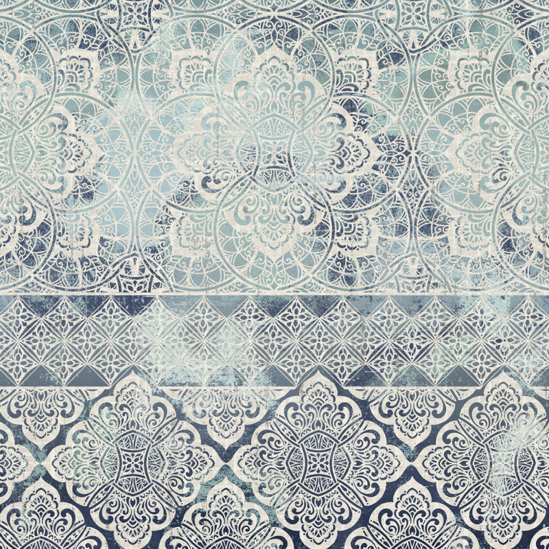 Carmon Damask Duvet Cover, Super King Duvet Cover, Petroleum