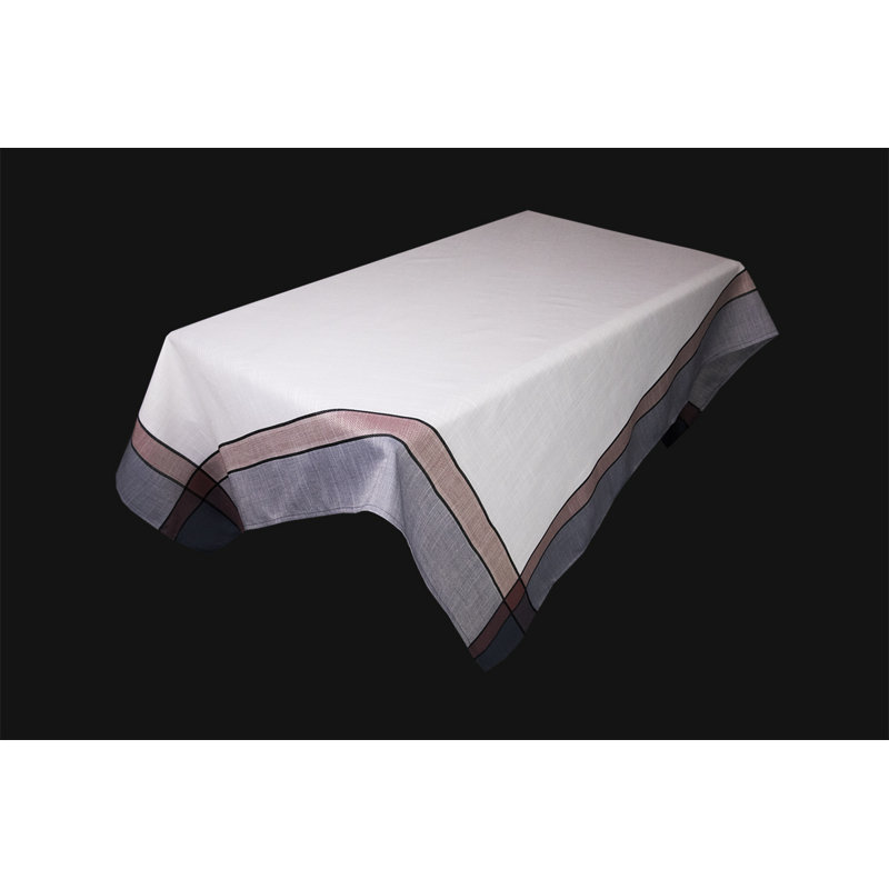 Sheilah Table Tablecloth, 104" L x 60" W, White