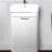Michener 19'' Single Bathroom Vanity with Ceramic Top-935989578