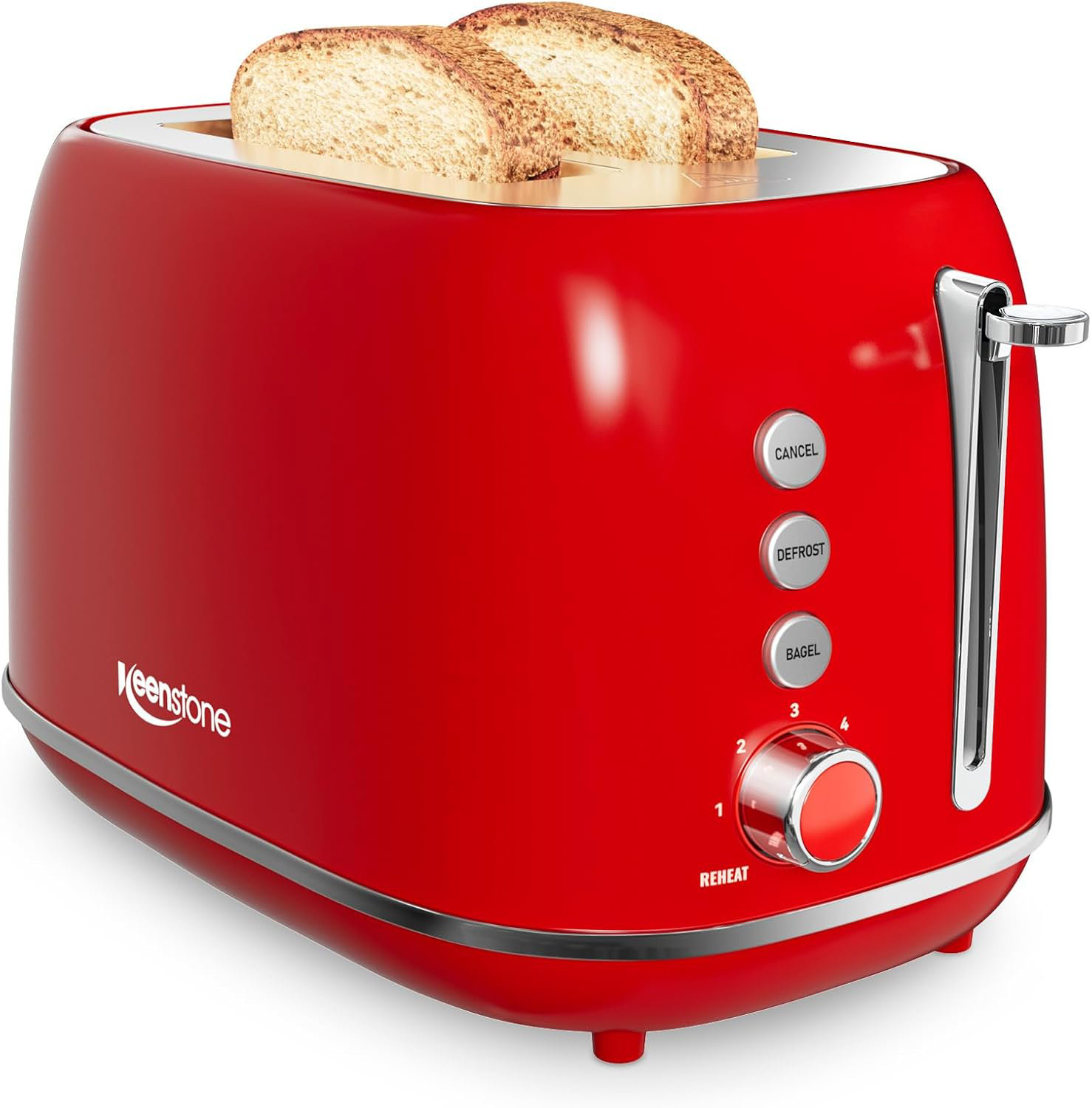 Unkoma 2 Slice Toaster Retro Stainless Steel Toaster | Wayfair