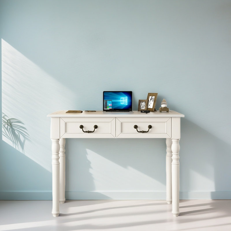 Bureau de style minimaliste, Blanc