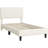 Upholstered Bed Frame with Adjustable Headboard-1965812329-1965097282