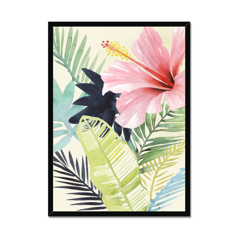 Tropical Punch I by Grace Popp - Painting, Black Framed Paper Print, 80cm H x 55cm W