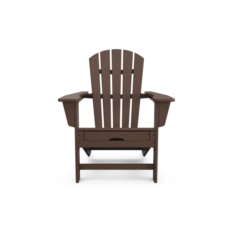 Chaise Adirondack avec repose-pieds POLYWOOD, Acajou