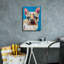 «Nosy Dog 3» par Carolee Vitaletti, art mural sur toile-943910942