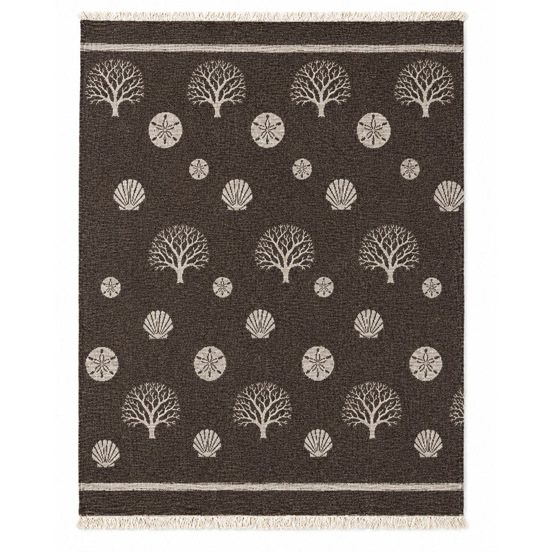 Jeté Coral - Brun foncé, Dark Brown