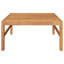 Chaise de patio en teck avec coussins-1844386588
