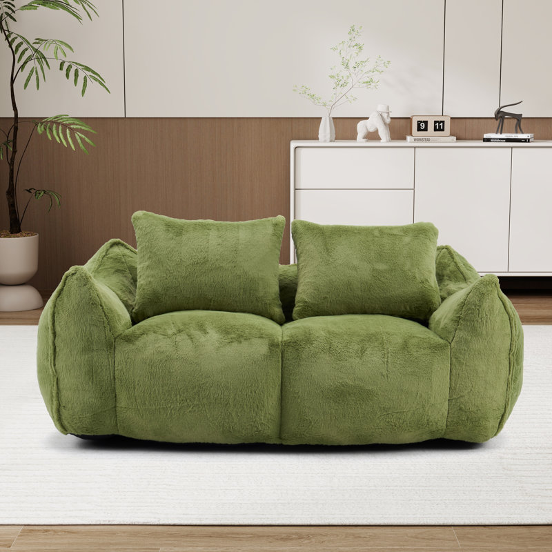 Canapé surdimensionné, Vert