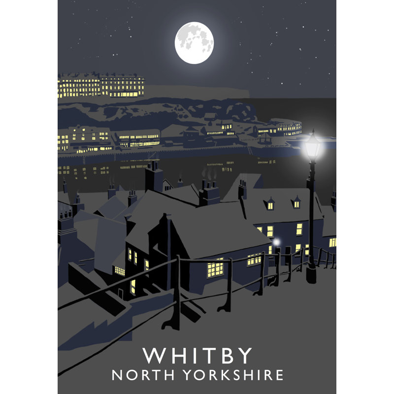 'Whitby' by Richard O'Neil - Print, 40 cm H x 30 cm W x 1 cm D, No Frame