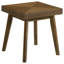 Table de bout carrée en bois