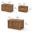 Ascano Nature Rattan Storage Box, Rattan Decorative Storage,Different Size